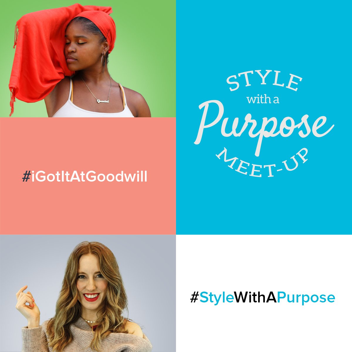 giveit2goodwill's tweet photo. Style with a Purpose is TONIGHT! Join us at the Brentwood Goodwill store (6708 Nolesnville Road) from 5:30-7:30pm - our stylists have curated some amazing looks for you to shop. Hope to see you there! #StylewithaPurpose #IgotitatGoodwill #Nashville https://t.co/wKMRUkSJk4