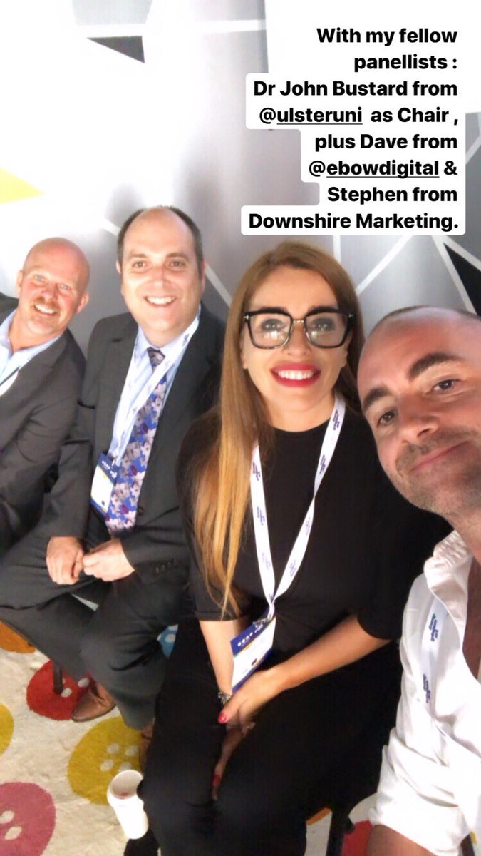 CathyMartin's tweet photo. Thanks for having me @kevtraynor @growthmarketinglive
Delighted to speak on one of my favourite topics; matchmaking brands & people of influence/expertise to create aligned #marketingcommunications
#influencermarketing #PR #digitalmarketing #socialmedia #growthmarketing #belfast https://t.co/o0V3cMnbRF