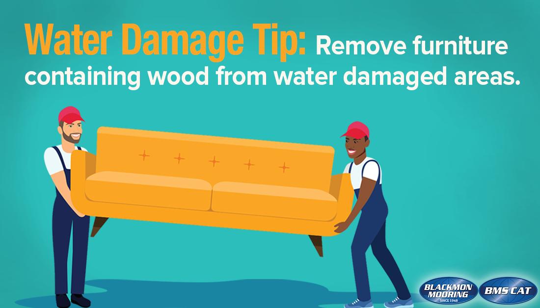 blackmonmooring's tweet photo. Wood is porous and will absorb water, causing it to rapidly deteriorate and rot. #WaterDamageTip https://t.co/zXVLIYKM8J