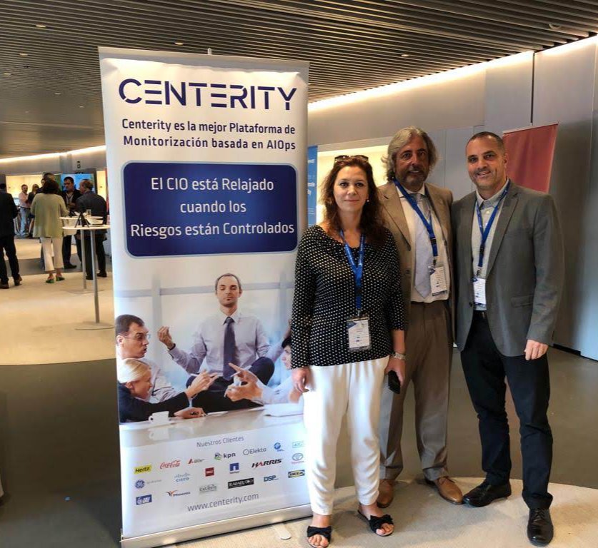Centerity is proud to partner with <a href="/TowersIT/">Al TowersIT</a> to help IT leaders to deliver Real Time Dynamic Service views for Digitalization and Digital Transformation initiatives 
#IDC CIO Summit  @silviaprieto @PedroOrtax @marceloalazraki 
#AIOps #fullstack