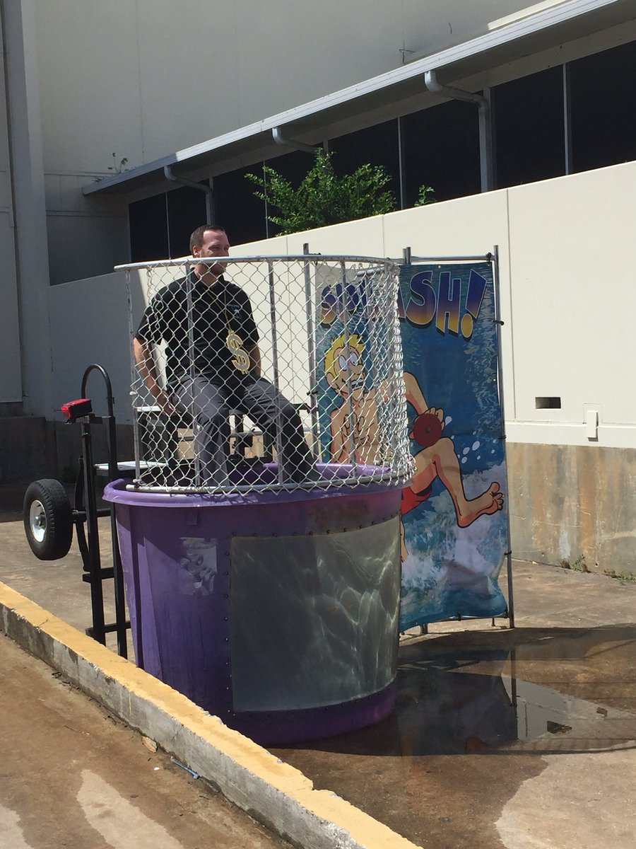 CPrattTHD's tweet photo. @JonC_THD in the dunk tank for 5150 success share! https://t.co/x674PVV52q