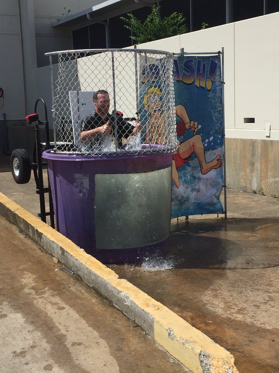 CPrattTHD's tweet photo. @JonC_THD in the dunk tank for 5150 success share! https://t.co/x674PVV52q