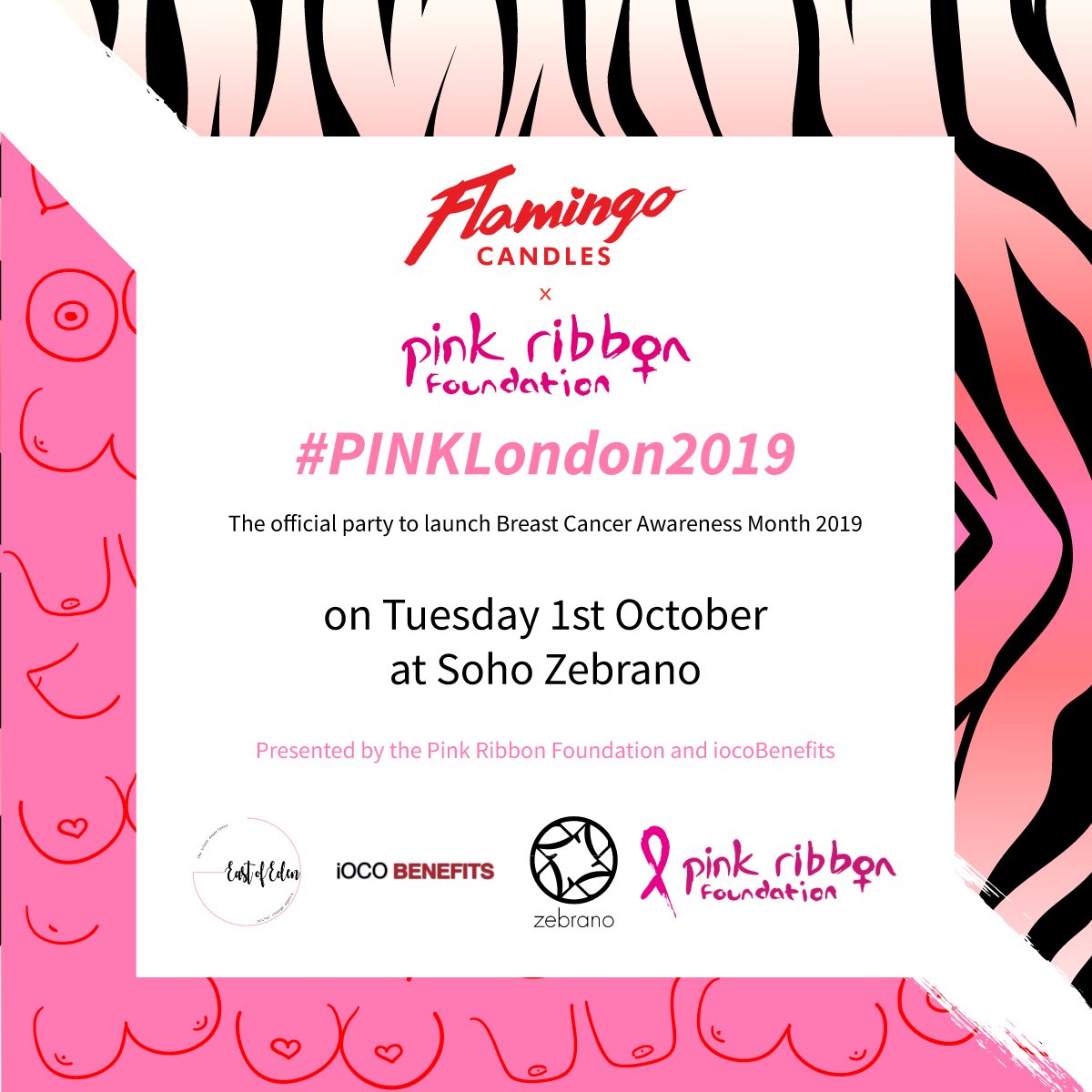 FlamingoCandles's tweet photo. So excited to announce that for the third year running we’re headline sponsors of #PINKLondon - the official party to launch Breast Cancer Awareness Month✨ We’re incredibly proud to support @pinkribbonfound for the last four years and can’t wait to celebrate their amazing work💕 https://t.co/1Y0Ncr6ngV