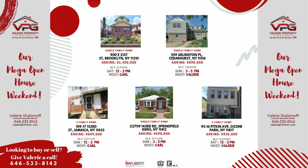ValerieProperty's tweet photo. Good Afternoon Ladies and Gentleman, I'd like to extend an invitation to you all to join us for another exclusive VPG Mega Open House Weekend. Check out the properties that we'll be displaying this Saturday and Sunday and be sure to come visit! https://t.co/dJZa9WxI6t