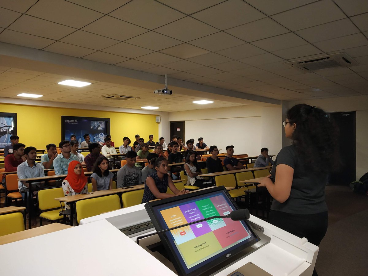 KokateShreeya's tweet image. It was an amazing experience talking at the orientation session for @GSFMumbai Chapter at ACE alongside @dsc_ace and @design_n_code
#GirlScriptMumbai #GirlScript #Mumbai #womenintech #womeninleadership #technology #Entrepreneurship #innovation
