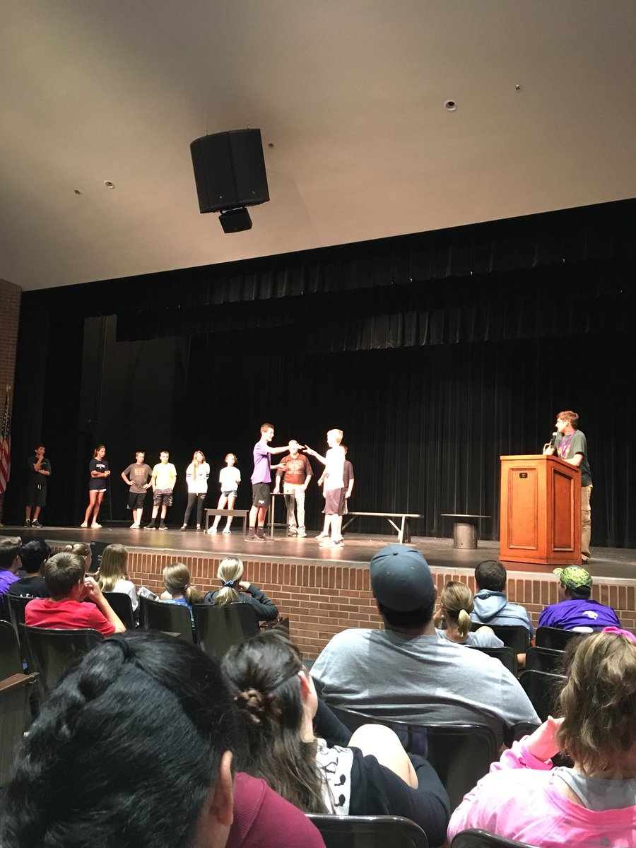 Junior High Rock, Paper, Scissors championships!  #Homecoming2k19