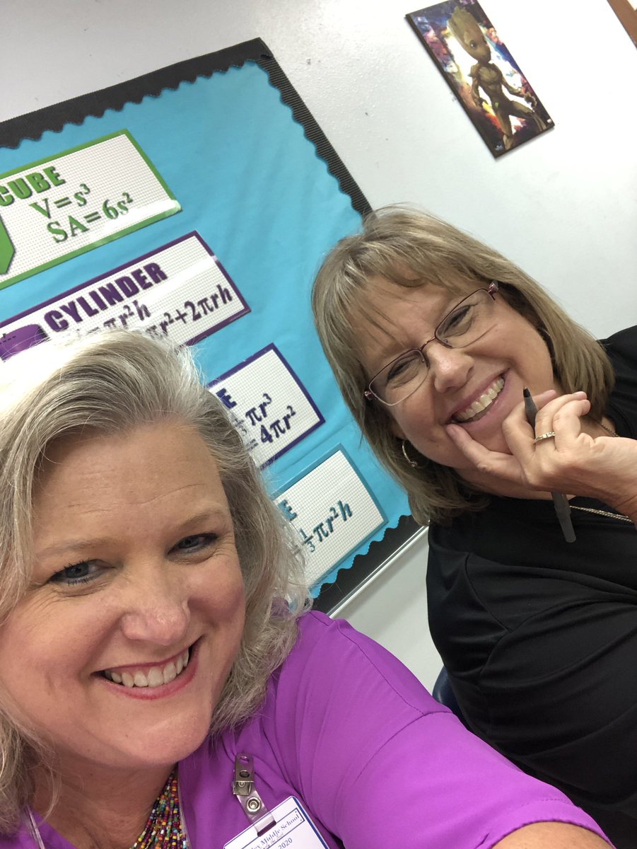 Two instructional coaches studying sheltered I struction! Can you say collaboration? #HCISD