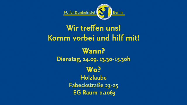 FU:fair&unbefristet Berlin tweet media