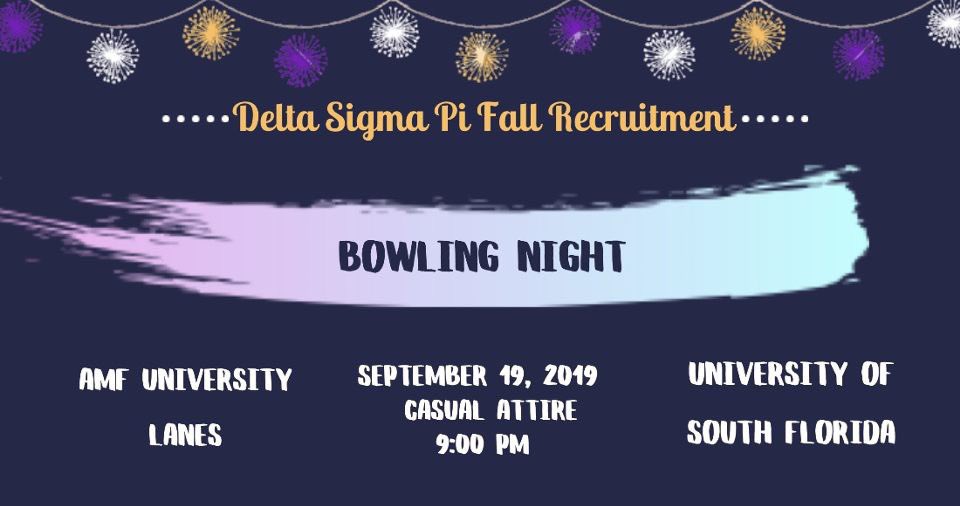 Come out and Bowl tonight!