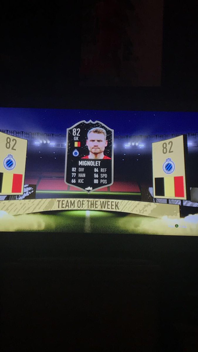 IF mignolet in my first player pack is legendary