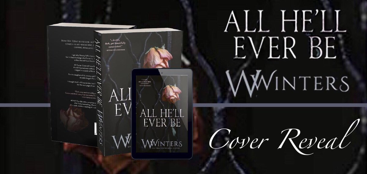 Moms_Book_Xscap's tweet photo. #CoverReveal

ALL HE’LL EVER BE by @WillowWintersbb is coming October 24th.

For all the details go to 
https://t.co/hBQYu8ZCHm

#WillowWinters #AllHellEverBe #MercilessSeries #CarterCross https://t.co/kkJlbxfrk0