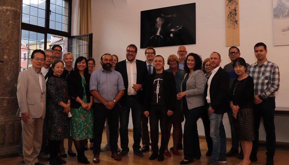 AIRTHglobal's tweet photo. AIRTH Innsbruck 2019 tourism innovation conference was a great success! We will soon share more information about the event.
(Photo: Innsbruck vice mayor's reception for guests of the conference the evening before the official start of the programme.)

#AIRTH #Innovation #tourism https://t.co/bVzJrKbt2K