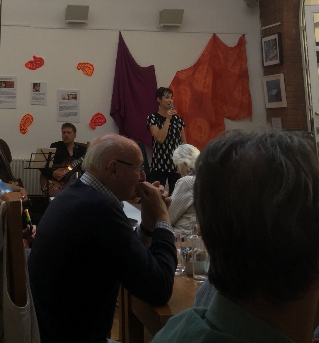 LyndaJGraham's tweet photo. Thank you ⁦@CroydonLibs⁩ #CroydonClocktower and the one- man organiser for wonderful Thursday jazz sessions. Special thanks to ⁦@JulieMcKeeMusic⁩ Amy Baldwin &amp; Nigel Price today. A joy! https://t.co/uC4oqUrrzt