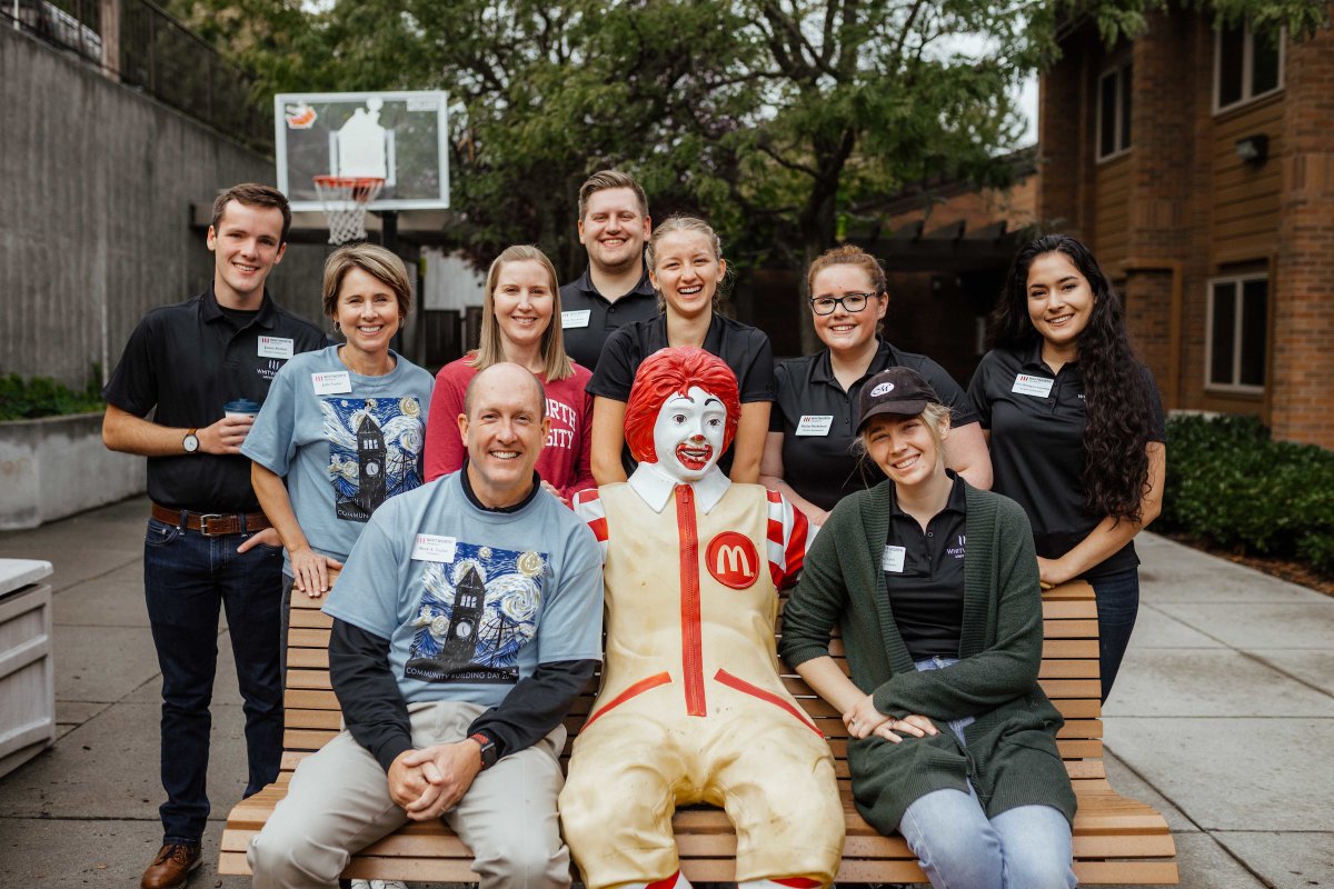 whitworth's tweet photo. Another great Community Building Day in the books! Thanks to all our volunteers and partner sites for making yesterday a success, and special thanks to @WhitworthServes  for their work in organizing this big event. We love our city! https://t.co/JFR8ZELTtI