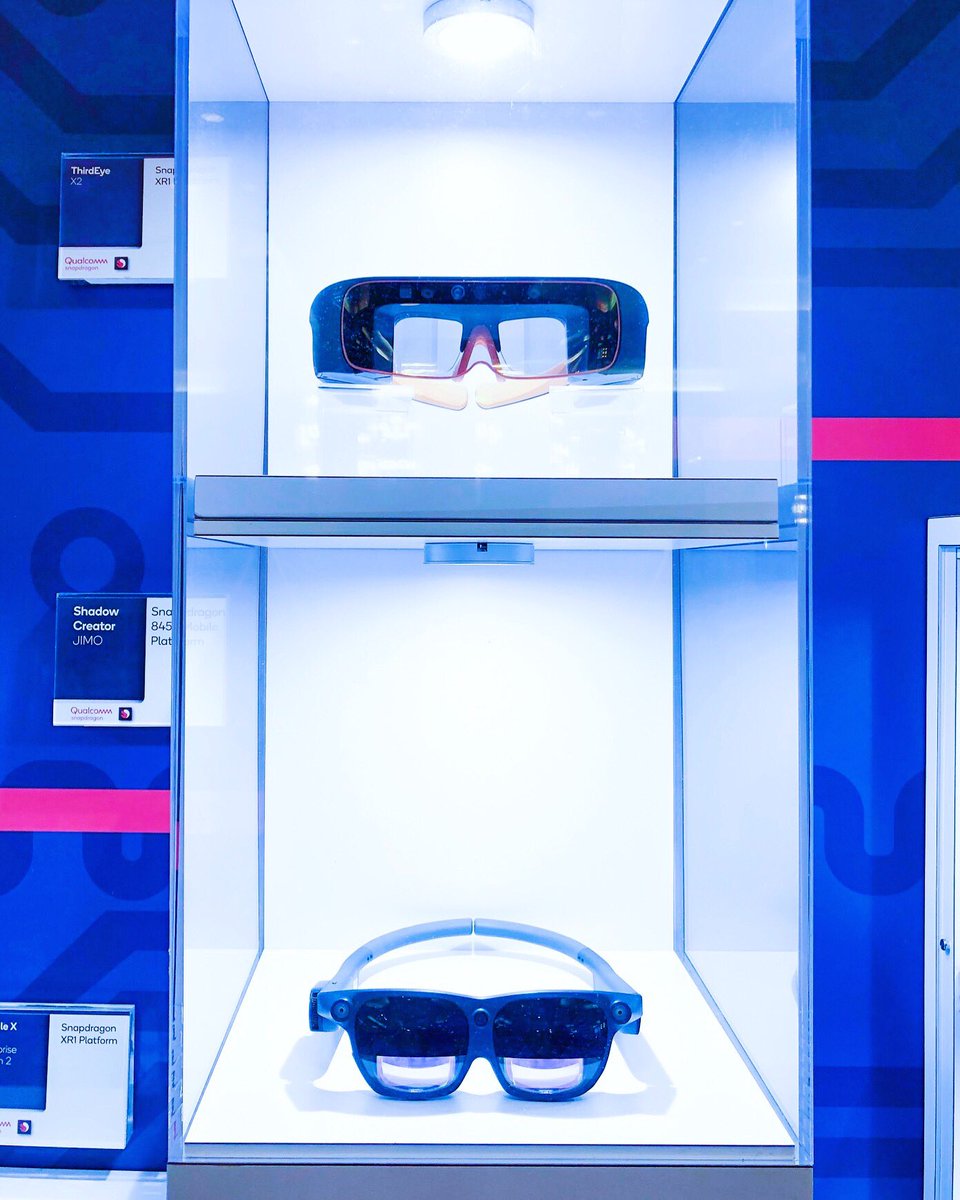 arrowstreet_air's tweet photo. Viewing the #thirdeye #x2 and the #shadowcreator #jimo at #ewts2019 #VR #AR #XR https://t.co/hkmT98s9if