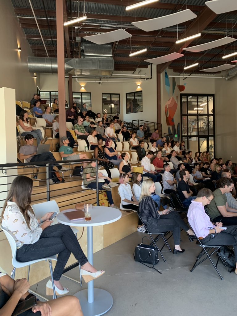 duker's tweet photo. There is no silver bullet for getting into #productmanagement  @HelloPana @techstars @RampUp @Optum #DENStartupweek #lotstolearn https://t.co/fTgJPtot9F