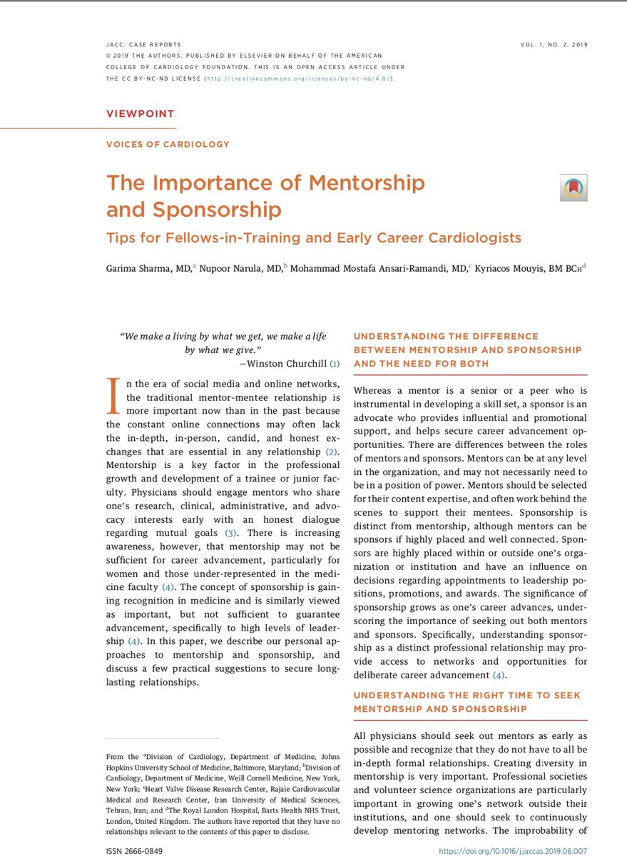 JGrapsa's tweet photo. Preparing for my appraisal and this manuscript by @GarimaVSharmaMD @Kyriacos86 et al #JACCCaseReports reminded me on the value of motivation, teamwork, inspiration, feeling included &amp; valued : these are fundamental parts of the medical career: https://t.co/PoS1rG1SZu @iamritu https://t.co/YfCryvyO07
