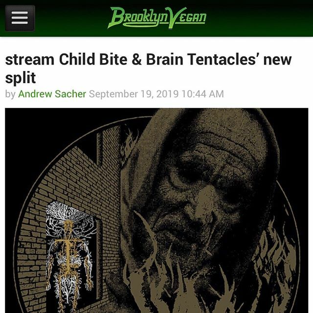 ChildBite's tweet photo. Stream both songs off our split 7” w/ @braintentacles via @brooklynvegan now!
#childbite #braintentacles #learningcurverecords https://t.co/62FVVKfNIt https://t.co/WeZZtn6SRo