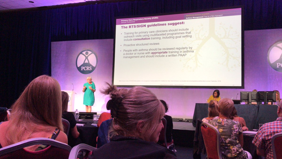 stuartberry1's tweet photo. Communication skills ; is there a need for more training to put the knowledge into@action ? #pcrs2019
This links with coaching , #PAM and how to support behaviour change.
Remember NRAD 2/3 of the #AsthmaDeaths are considered to have been preventable 😯 https://t.co/eBUwfsjNrA