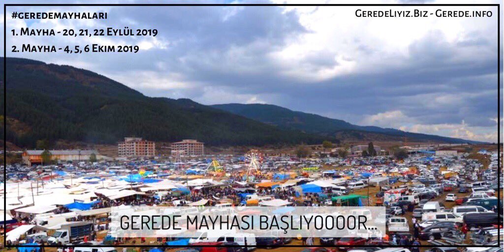 geredeinfo's tweet photo. #geredemayhaları Başlıyooor... ☺️ https://t.co/tc0R6YvIOH