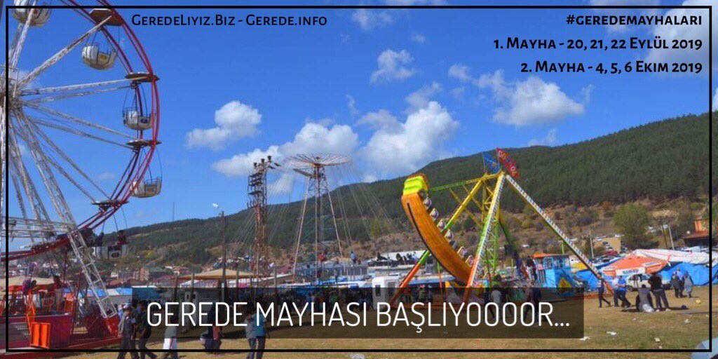 geredeinfo's tweet photo. #geredemayhaları Başlıyooor... ☺️ https://t.co/z6PpXrgs2P