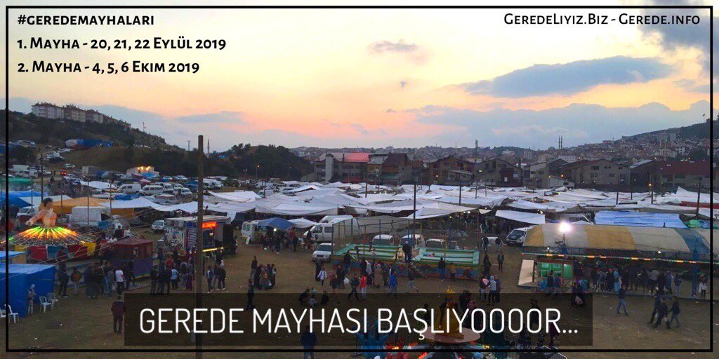 geredeinfo's tweet photo. #geredemayhaları Başlıyooor... ☺️ https://t.co/CKWkX1Mqat