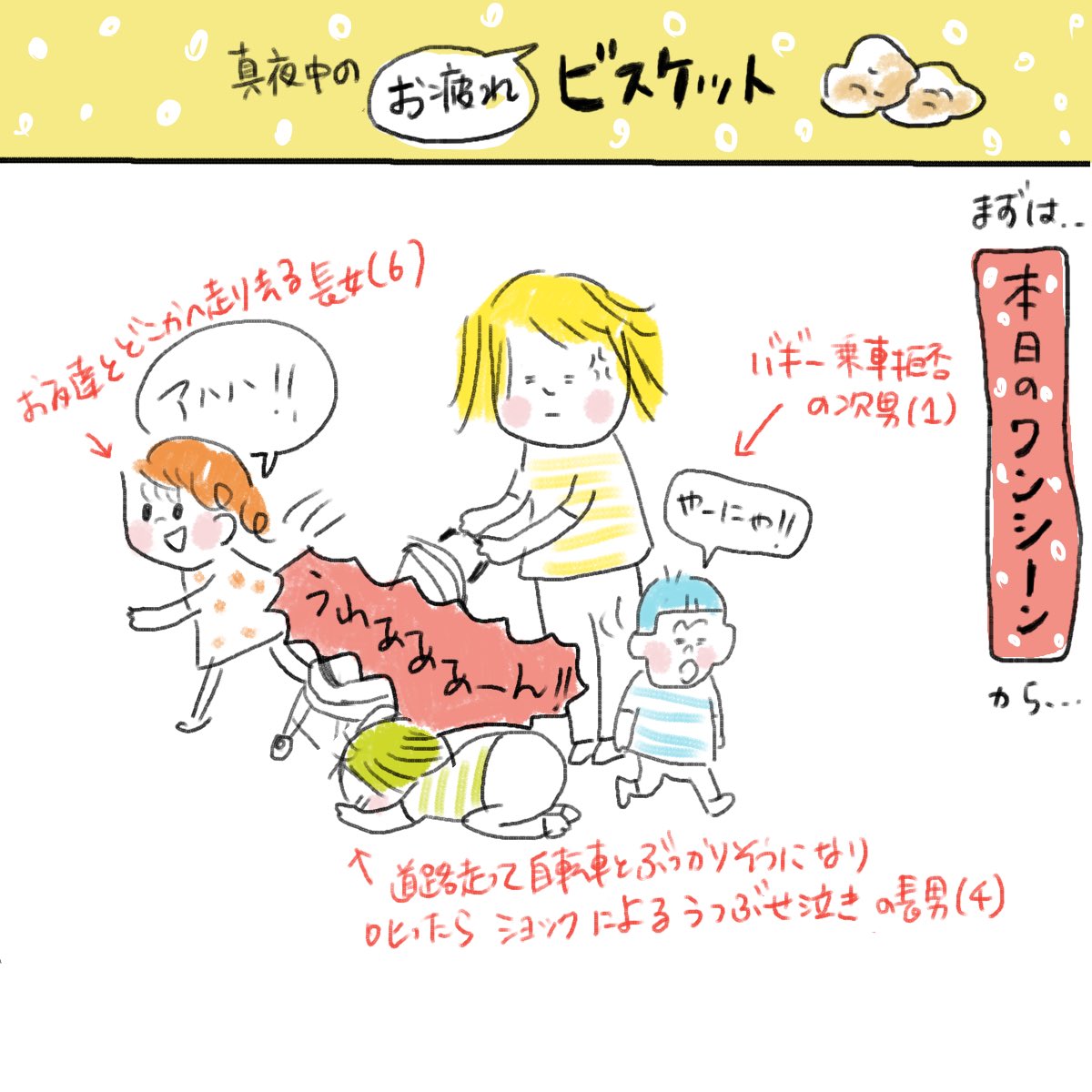 Ayumi 漫画とイラスト 簡単ビスケット これも おやつ 朝ごはん にいい しかし 母の体調悪いとき に限って 三人三様 にふるまう 謎さ Ayumi 漫画とイラスト 簡単ビスケット これも おやつ 朝ごはん にいい しかし 母の体調悪いとき に限って 三人三様 にふるまう 謎さ