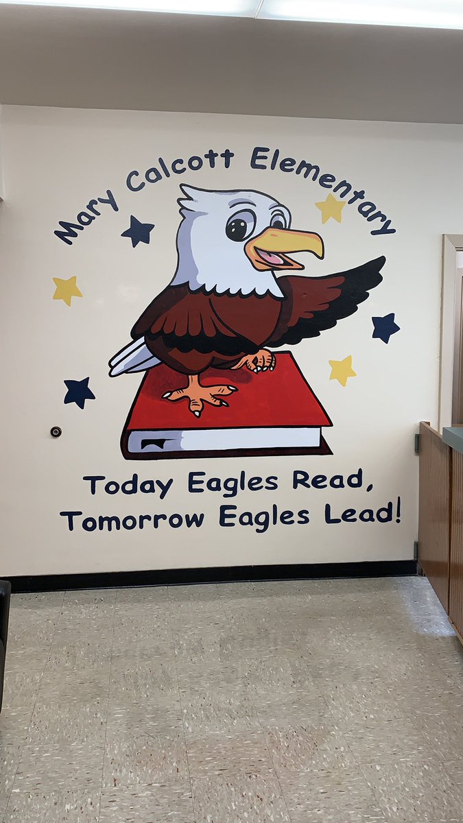 Check out the new mural in the front office.