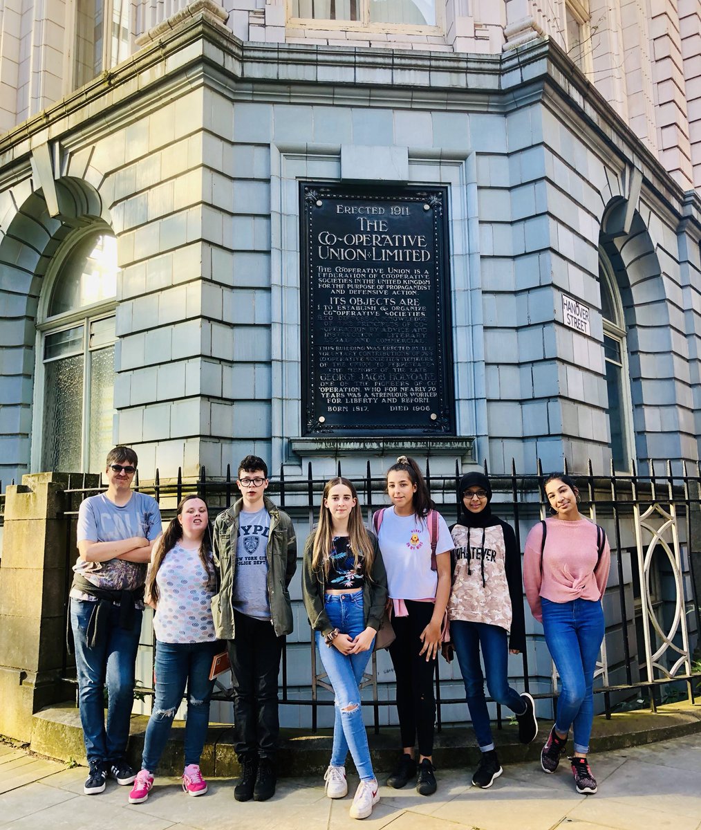 🙌🏻🧡 these guys! Another fun filled <a href="/HeritageFundNOR/">The National Lottery Heritage Fund North</a> funded session of #pioneerplaces.  We loved #exploring the <a href="/CoopHeritage/">Co-operative Heritage Trust</a> archive with the lovely Sophie 🧡🙌🏻 &amp; can’t wait to start filming with @andyhirst.  Mint 🌱times ahead #heritage #coop #youth