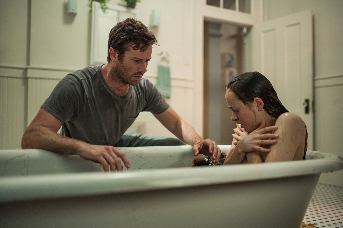 mavisoleil's tweet image. NEW: Stills of Dakota and Armie Hammer in the “Wounds”. 🖤 scary-movies.de/film/wounds/ #DakotaJohnson