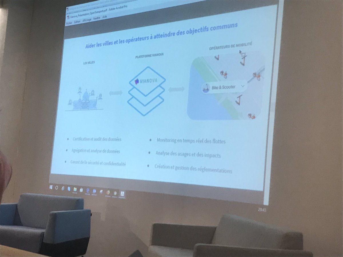 Hove_Mobility's tweet photo. Meetup #OpenTransport @LIBERTE_LL #MobilityWeek #SemaineEuropeenneDeLaMobilite présentation de la plateforme @vianova_io #micromobilités #freefloating #data #espacepublic #mobilité exemple d’analyse à Zurich / #mobilité pendulaire https://t.co/0p131d6Dl8