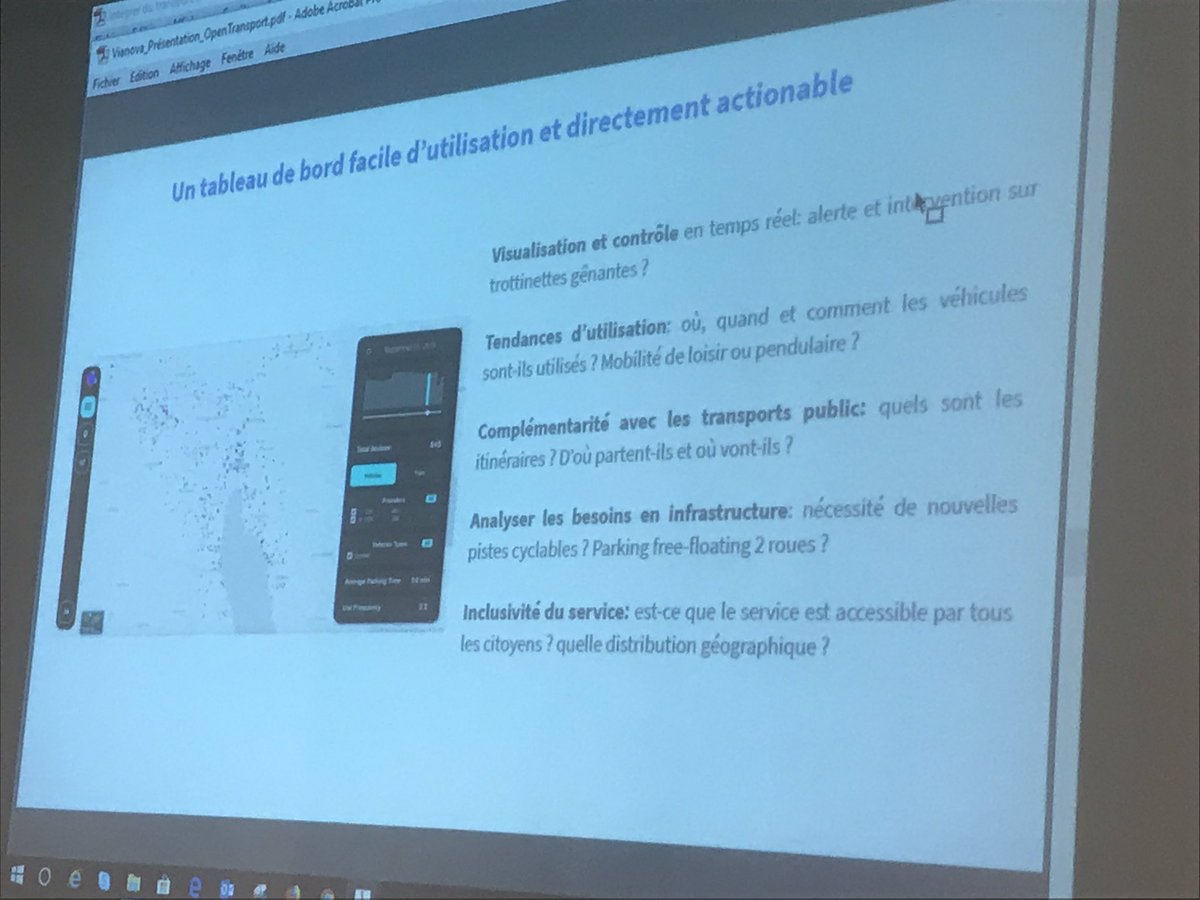 Meetup #OpenTransport @LIBERTE_LL #MobilityWeek #SemaineEuropeenneDeLaMobilite présentation de la plateforme <a href="/vianova_io/">Vianova</a> #micromobilités #freefloating #data #espacepublic #mobilité exemple d’analyse à Zurich / #mobilité pendulaire
