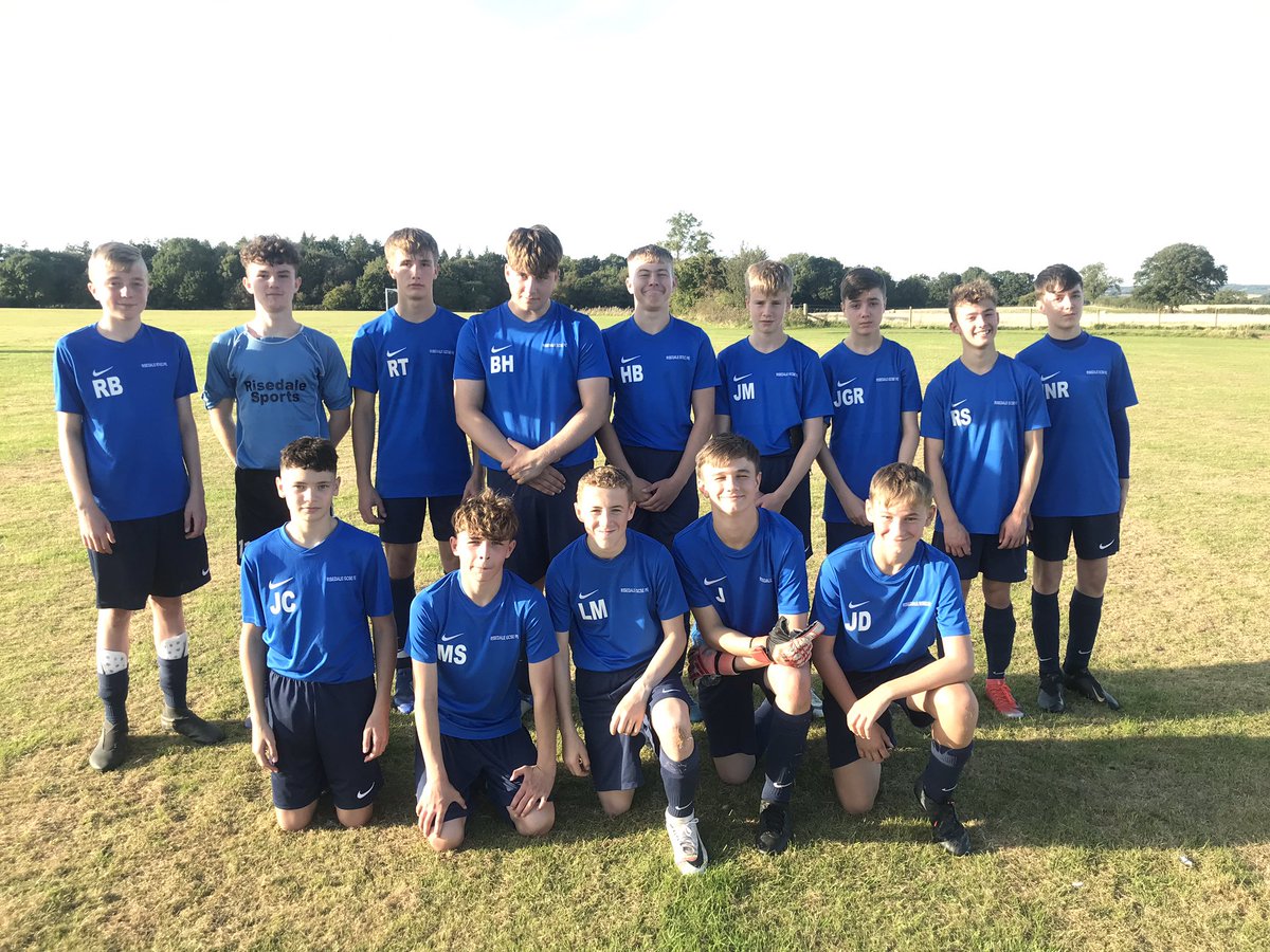 Great effort from both Y9 &amp; 10 kicking off their season with a win! ⚽️👍🏻

Year 9
Risedale 5 v Bedale 2 

Year 10
Risedale 3 v Bedale 1

#teamrisedale