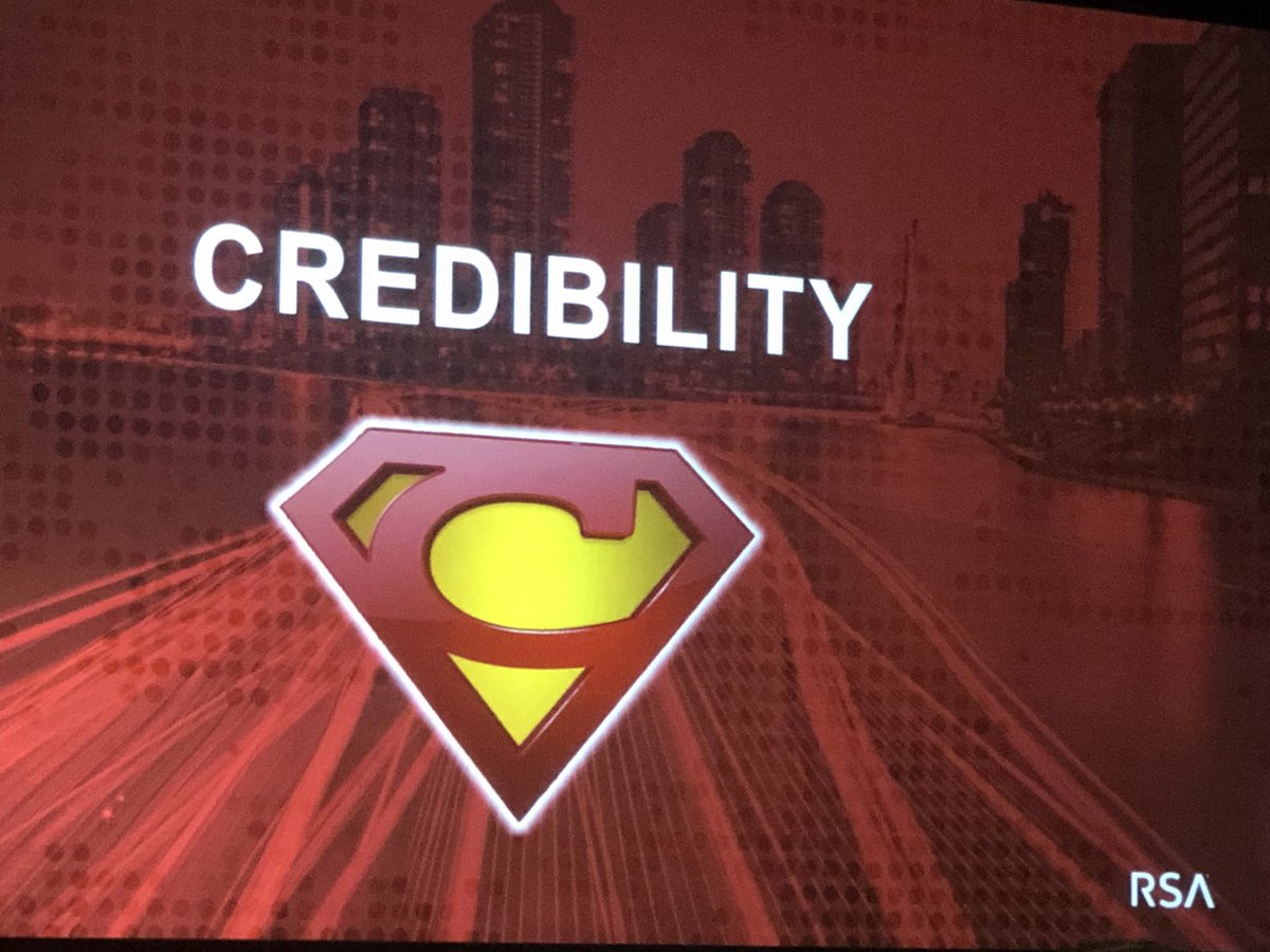 MarcosNehme's tweet photo. @RSAsecurity VP Global Pre-Sales Team Jim Townsend @Jtownsennh on stage wrapping up #RSATechFest keynote session sharing thoughts about “Who are we” : super heroes with Credibility to create a secure digital world. @RSATechFest @RSAPartners #RSAProud https://t.co/vB6p0CNjet
