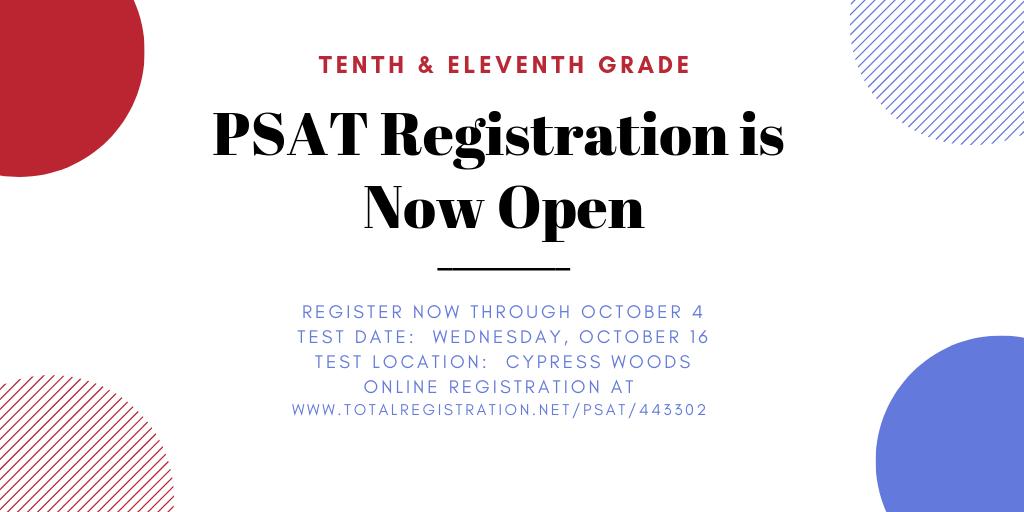 Let's go @cdub2021 and @CDubUKnow2022!  Sign up for the PSAT.  It opens doors down the road.  No way to earn #nationalmeritscholar without taking the test!  @MrsEnglish212 @CyWoods212