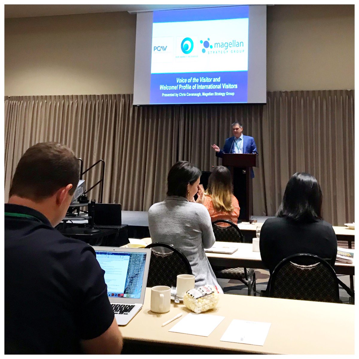 ClearEMG's tweet photo. Love the approach of using @facebook’s #AI in #dynamic approach to drive higher #engagement rates on #social. Great advice from @DaveSerino of @TwoSixDigital at @TTRATweets #censtates19 conference. https://t.co/pkDAihy0W2