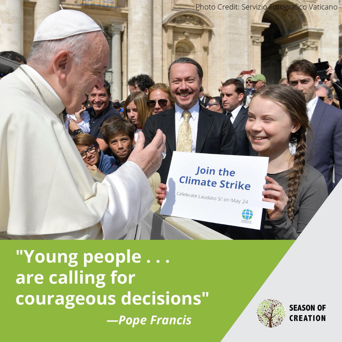 Christians around the world are taking action this #SeasonOfCreation. There are many ways to participate: Tomorrow, you can join the #ClimateStrikes happening around the world. Visit us: SeasonOfCreation.org