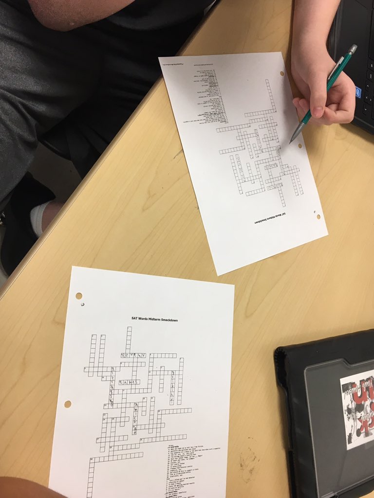 thepuzzletable's tweet image. Today’s SAT crossword puzzle features today’s Rock Your School theme and the names of all four houses. #Letthegamesbegin #inittowinit @RAMiddle_RAMS #ramsinspire