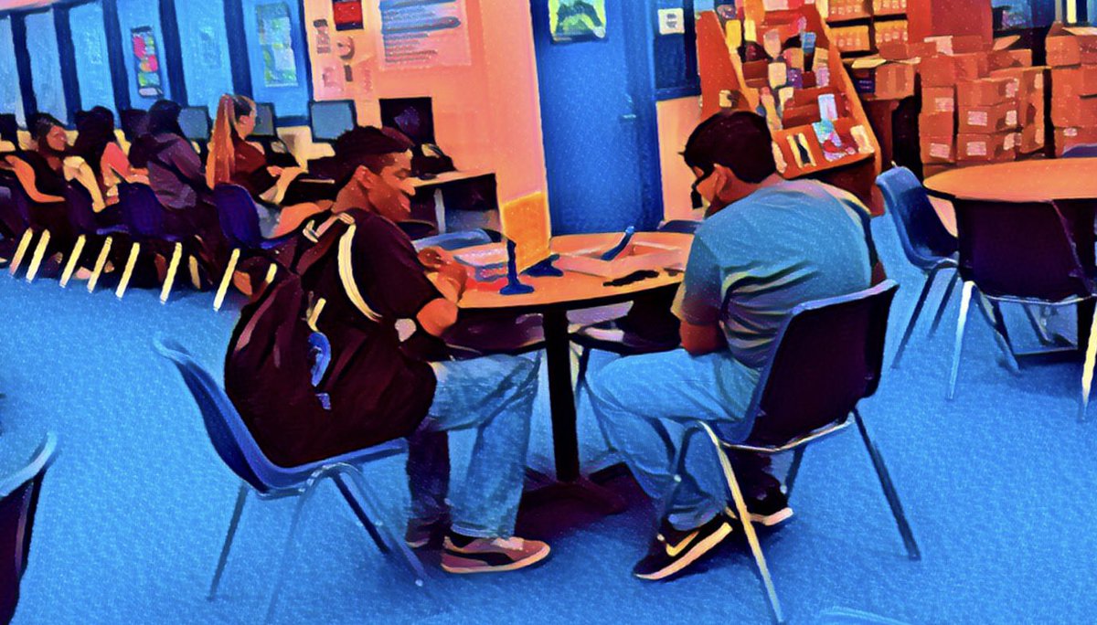 BHS Library tweet media