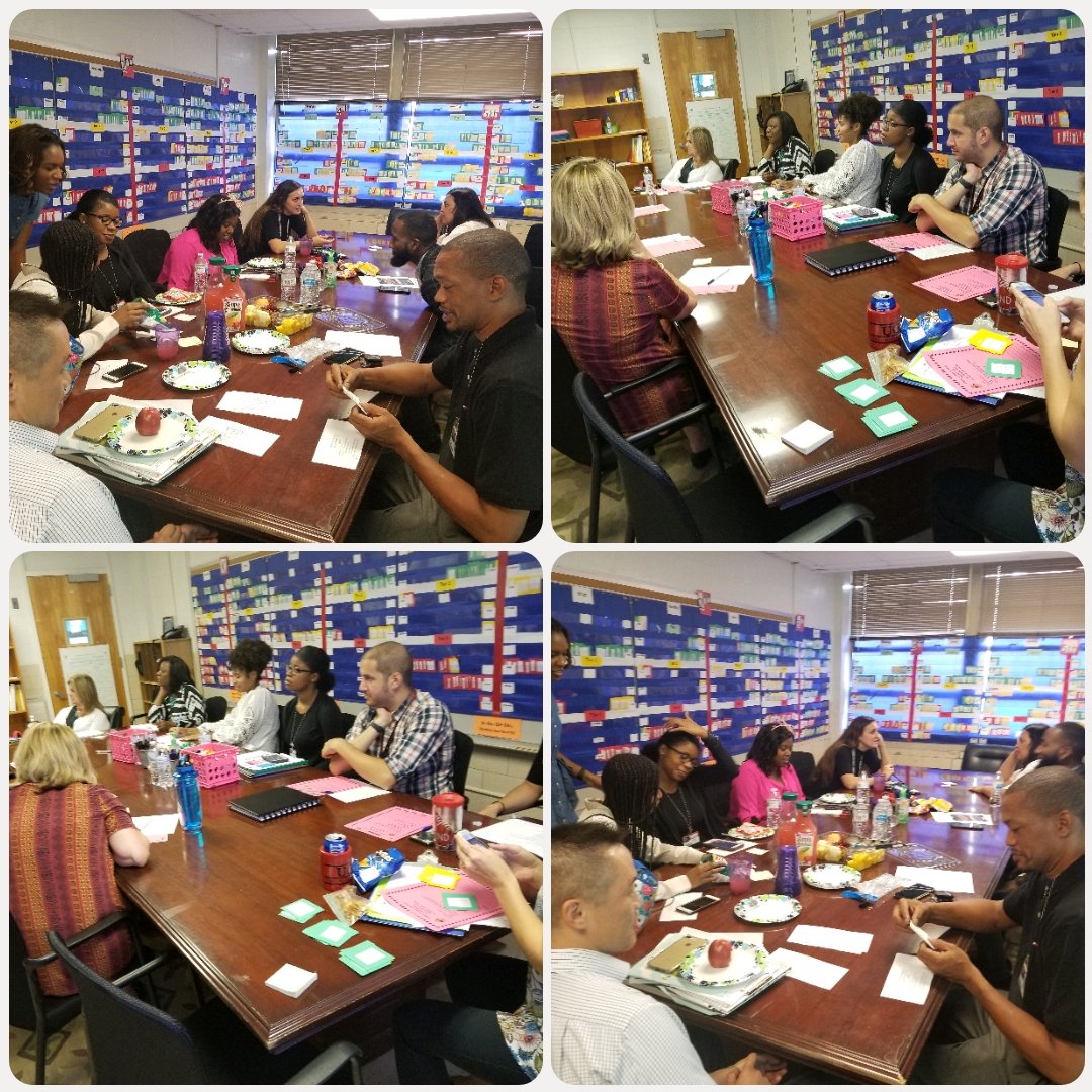 reginasblanton's tweet image. Excellent collaboration!!! #beststaff #teacherslearning #teambuilding @PrincipalDrH @WoodwardAllRise 👏🏾👏🏾👏🏾