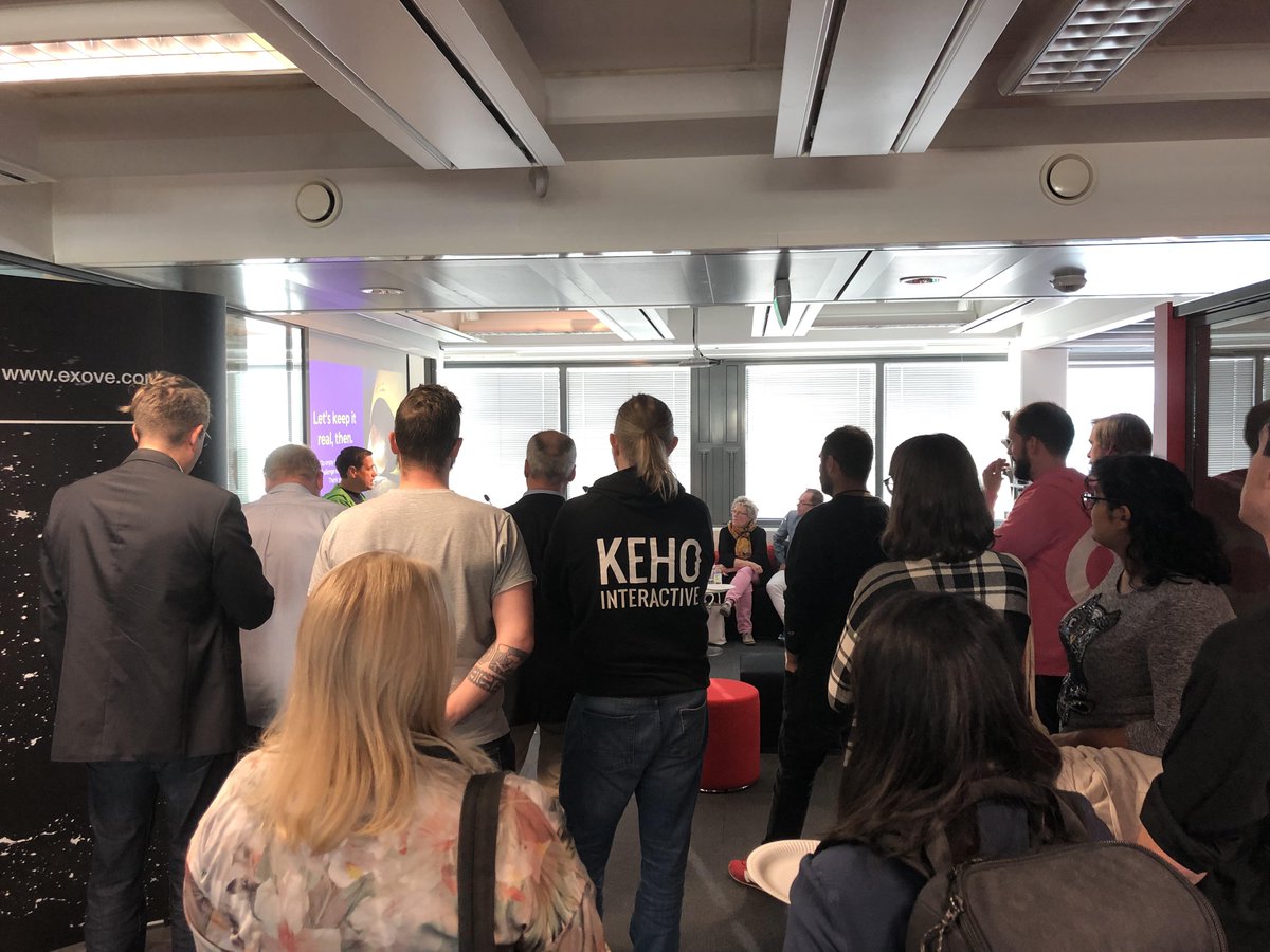 vrfinland's tweet photo. Thank you @ExoveDesign for hosting VR Afterwork today! Cool demos and excellent discussions! See you next time - and that might have something to do with simulators! https://t.co/00PQcHePL9