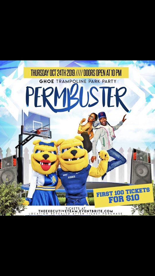 itslillahh's tweet image. #PERMBUSTER 💆🏽‍♀️👳🏽‍♀️ 18+ #GHOE 

Trampoline Party 🤐😎 #ProdigyEnt #ExecTeam
Come get lit at THE MOST LIT GHOE PARTY YA DIG 🥶‼️

Tickets 🎫 
Theexecutiveteam.eventbrite.com