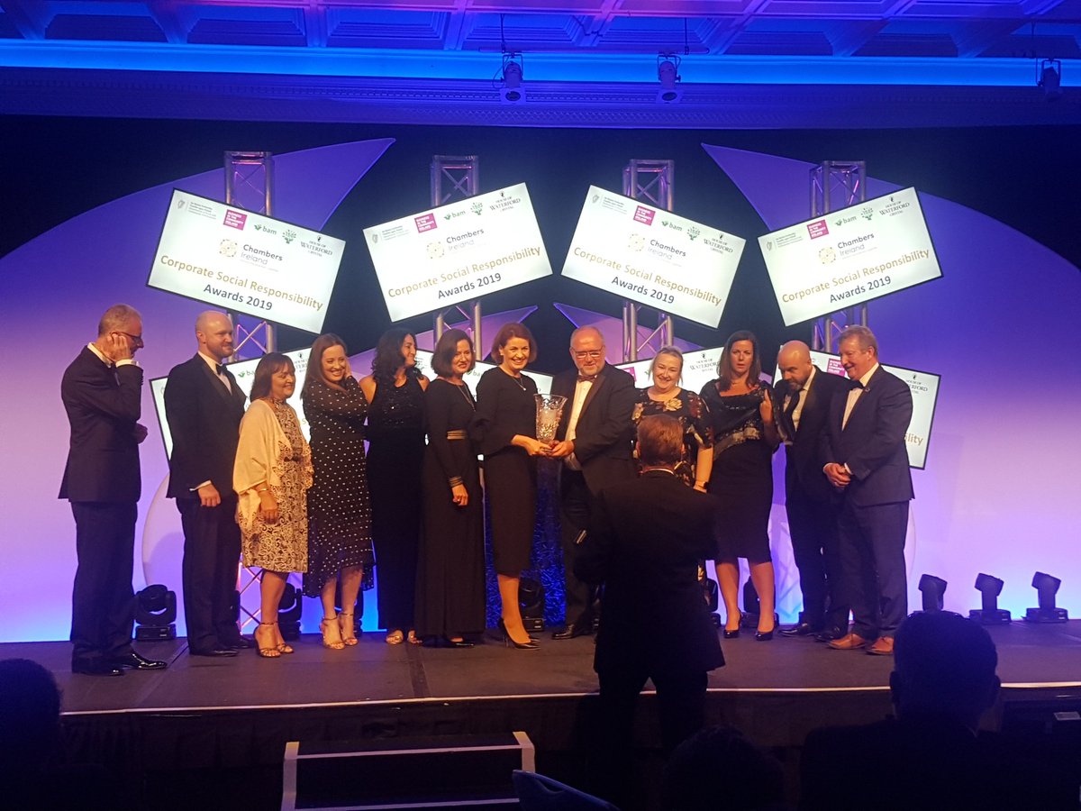 businessposthq's tweet photo. Big winner tonight is Boots Ireland who take home Outstanding Achievement in CSR at #csrawards2019. Huge congratulations from all @sundaybusiness. https://t.co/x8QH1ivd6J https://t.co/tMkhCntE8j
