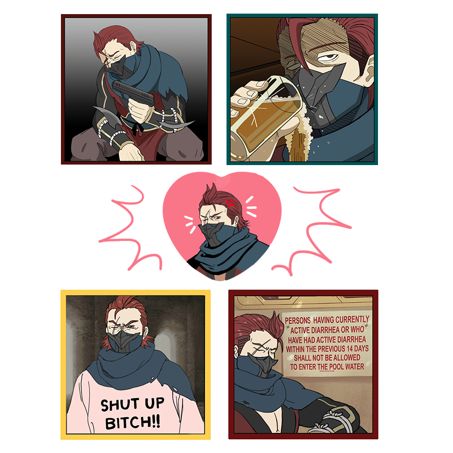 also tomorrow im selling a limited bundle of saizo stickers with a heart button lmao 