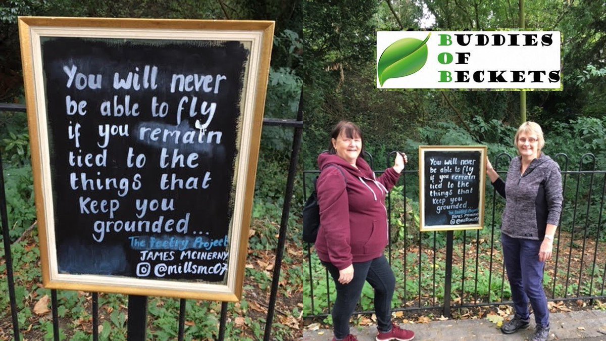 Beckets_Park's tweet photo. @CheyneWalkClub @NorthantshourUk @poetryproject08 If you’re visting #BecketsPark🌳 don’t forget to tag @poetryproject08 in your #ParkPic if you spot the #Poetry #northantshour https://t.co/GmyWa8bXxZ