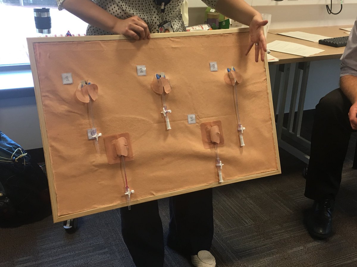 nadiastock's tweet photo. Brilliant afternoon on Passport to pleural procedures course. Great working with awesome faculty from around region & love new #blockedchestdrain game! @MADEinHEENE @geordielungdoc @pocuswizard @AIMnortheast https://t.co/2uQHcmpwzN