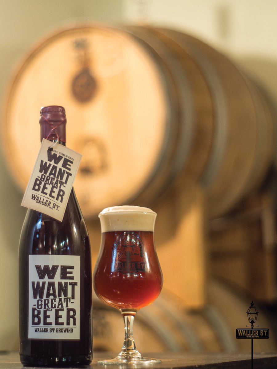 WallerStBrewing's tweet photo. Starting today we have opened the cellar and released our one year old Opkomend Bruin. Find it on tap and in 750 mL champagne bottles. #wewantgreatbeer #barrels #experimenting #613beer #oncraftbeer #cellaraged https://t.co/LIk72IekB8