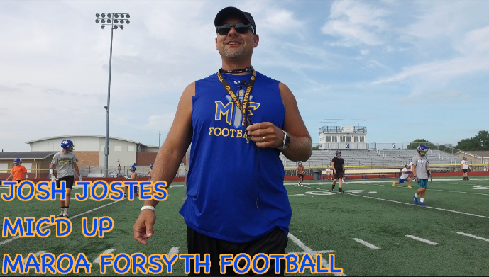 Channel1450com's tweet photo. If you've spent any amount of time around Maroa Forsyth coach @JoshJostes, you know he's as loud as it gets. Safe to say we had to turn the decibels down a few for this one. Take a walk through Trojan practice ahead of their showdown with Williamsville https://t.co/TnYHklWzvR https://t.co/zW7mA8MZKc