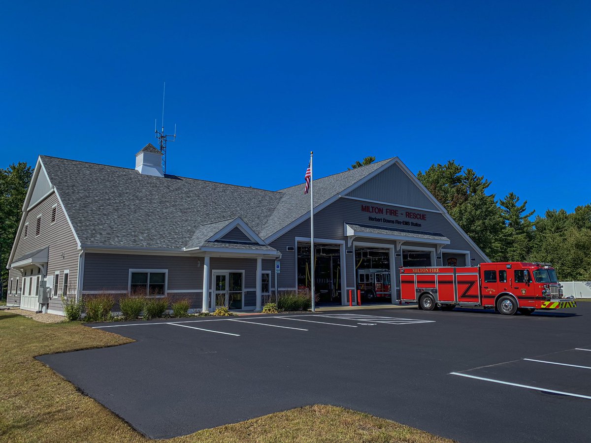 ZedMetroPD's tweet photo. @ToyneFireTrucks Milton, New Hampshire’s 2013 Toyne pumper still looking brand new after 6 years in service https://t.co/aj7fRSbPvI
