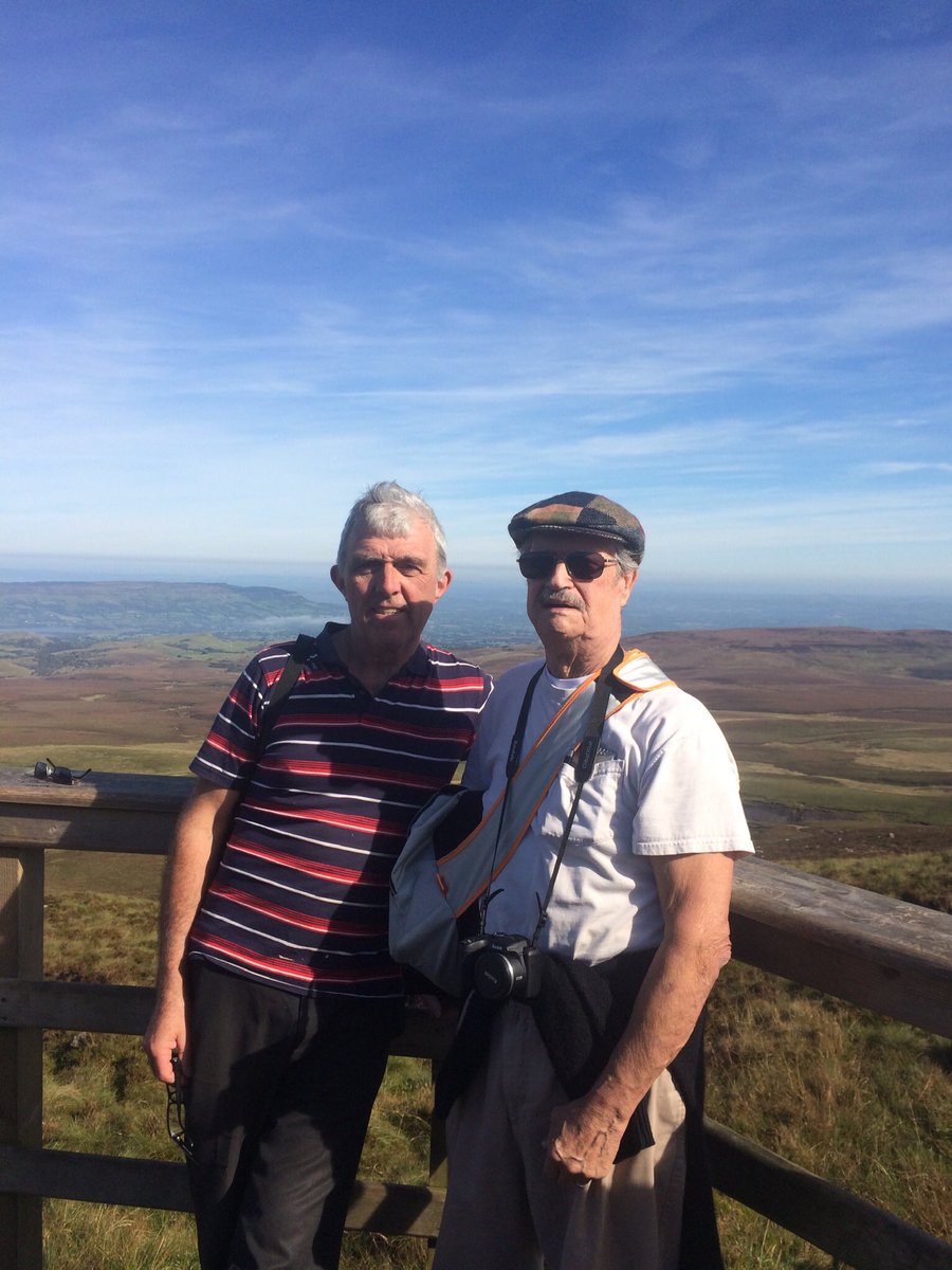 Bigpaddy2's tweet photo. My 78 yr old friend has been coming from Orlando to Ireland for the past 30yrs.
Today we made it too the top of #stairwaytoheaven https://t.co/rm8sHqG8pz
